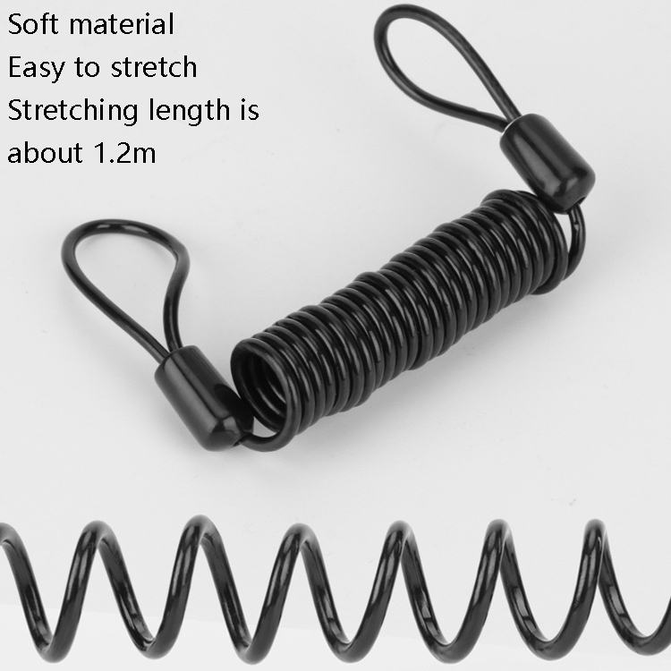 1.2m Max Stretch Plastic Spring Elastic Rope Anti-lost Phone