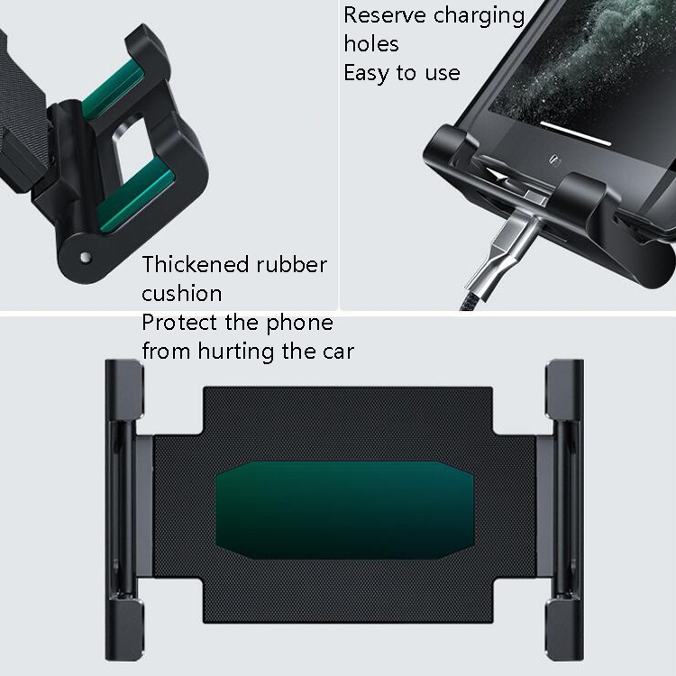 Bus Truck Mobile Phone Bracket Suction Cup Car Mobile Phone Bracket(Folding Flat Back Clip) - 2