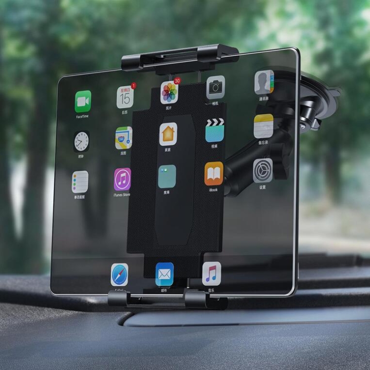 Bus Truck Mobile Phone Bracket Suction Cup Car Mobile Phone Bracket(Folding Flat Back Clip) - 3