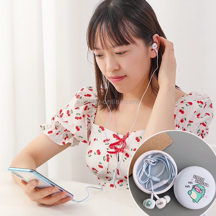 2 Pairs Cartoon Pattern Heavy Bass In-Ear Headphones Universal Wired Headphones with Microphone(White) 2 Pairs Cartoon Pattern Heavy Bass In-Ear Headphones Universal Wired Headphones with Microphone(White)