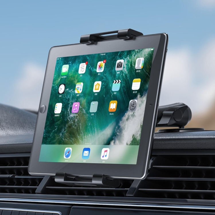 Curved Adhesive Car Instrument Table Bracket Car Mobile Phone Bracket Plastic Clamp Arm Style: Tablet Clip Curved Adhesive Car Instrument Table Bracket Car Mobile Phone Bracket Plastic Clamp Arm Style: Tablet Clip