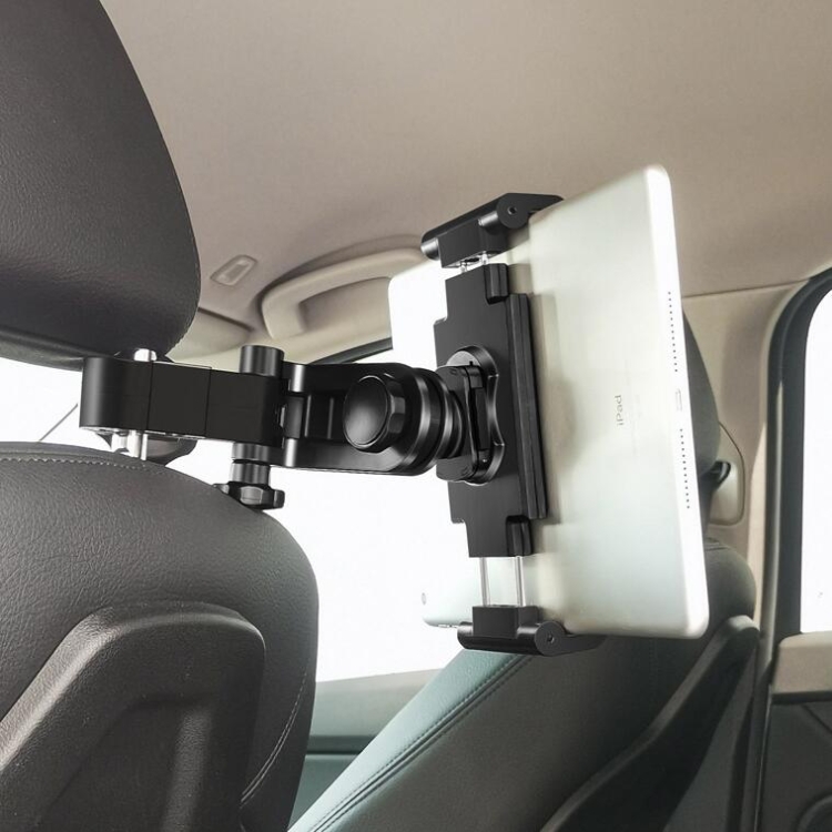 Support de siège arrière de l'appui-tête de la voiture Titulaire de tablette  Applicable Tablet de 140-280mm