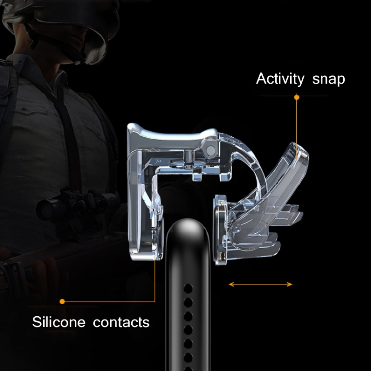 4 Paris GT01 Mini Auxiliary Shooting Gamepad with Alloy Mechanical Feel Buttons 4 Paris GT01 Mini Auxiliary Shooting Gamepad with Alloy Mechanical Feel Buttons