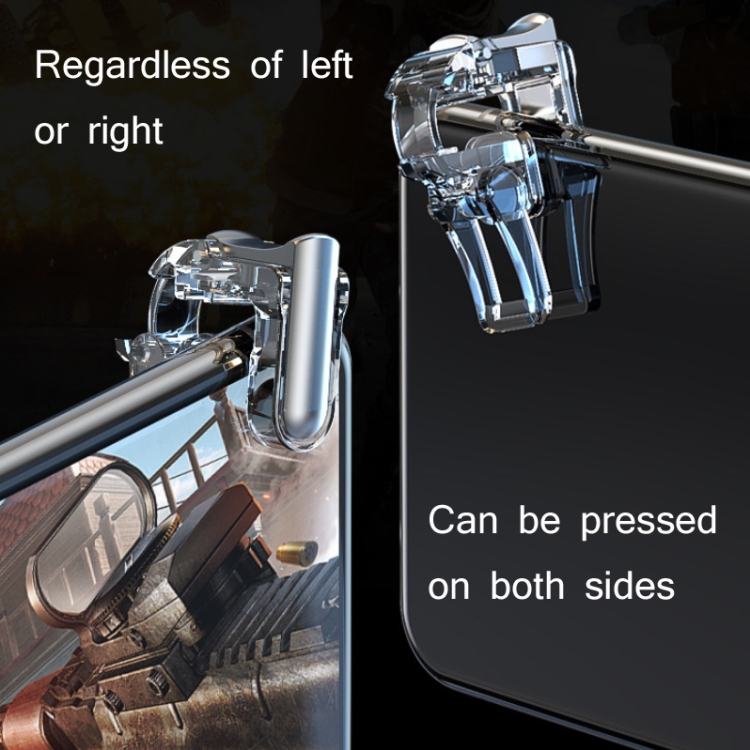 4 Paris GT01 Mini Auxiliary Shooting Gamepad with Alloy Mechanical Feel Buttons 4 Paris GT01 Mini Auxiliary Shooting Gamepad with Alloy Mechanical Feel Buttons