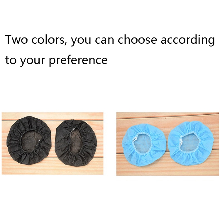 50 Pairs Earphone Disposable Dust Cover Game Headset Non-Woven Protective Cover(50 Pairs of Independent (Black)) 50 Pairs Earphone Disposable Dust Cover Game Headset Non-Woven Protective Cover(50 Pairs of Independent (Black))
