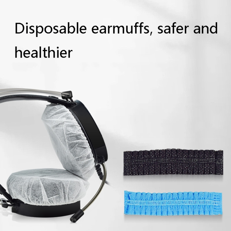50 Pairs Earphone Disposable Dust Cover Game Headset Non-Woven Protective Cover(50 Pairs of Independent (Black)) 50 Pairs Earphone Disposable Dust Cover Game Headset Non-Woven Protective Cover(50 Pairs of Independent (Black))