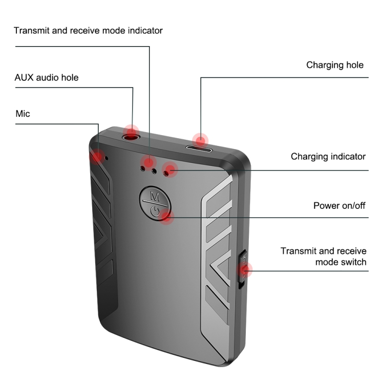 T19 Bluetooth 5.0 Audio Transmitter Receiver Call Three-in-one TV Computer Dual Transmitter Adapter T19 Bluetooth 5.0 Audio Transmitter Receiver Call Three-in-one TV Computer Dual Transmitter Adapter