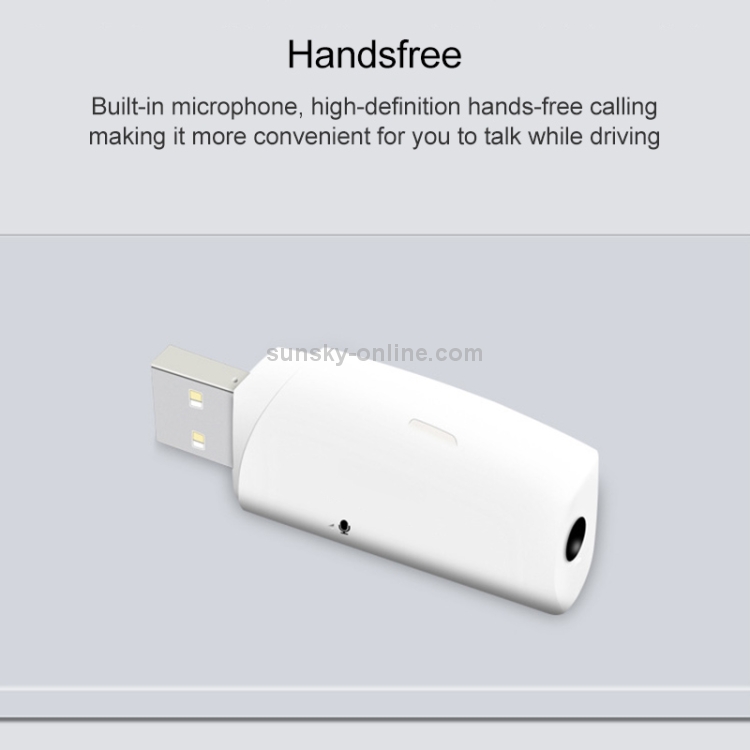 2 PCS BT101 USB Dual Output Bluetooth 5.0 Wireless Audio Receiver Adapter 2 PCS BT101 USB Dual Output Bluetooth 5.0 Wireless Audio Receiver Adapter