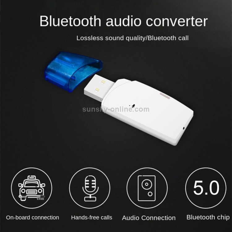 2 PCS BT101 USB Dual Output Bluetooth 5.0 Wireless Audio Receiver Adapter 2 PCS BT101 USB Dual Output Bluetooth 5.0 Wireless Audio Receiver Adapter