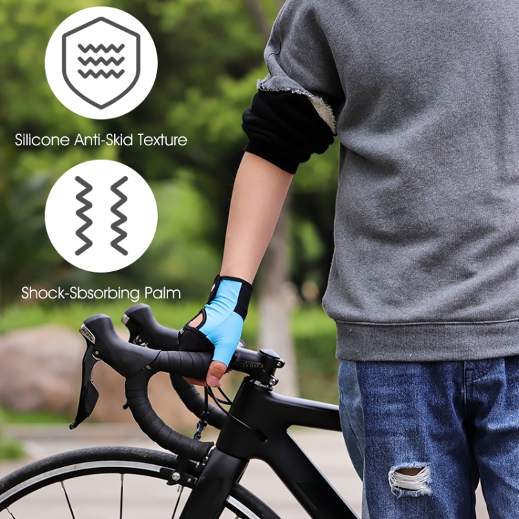 Gants de cyclisme Antidérapants Écran tactile respirant Glace