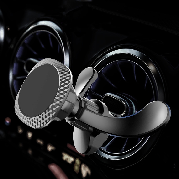 A-008 Magnet Car Mobile Phone Bracket Car Air Outlet Universal Mobile Phone Bracket, Colour: Black Magic Scene A-008 Magnet Car Mobile Phone Bracket Car Air Outlet Universal Mobile Phone Bracket, Colour: Black Magic Scene