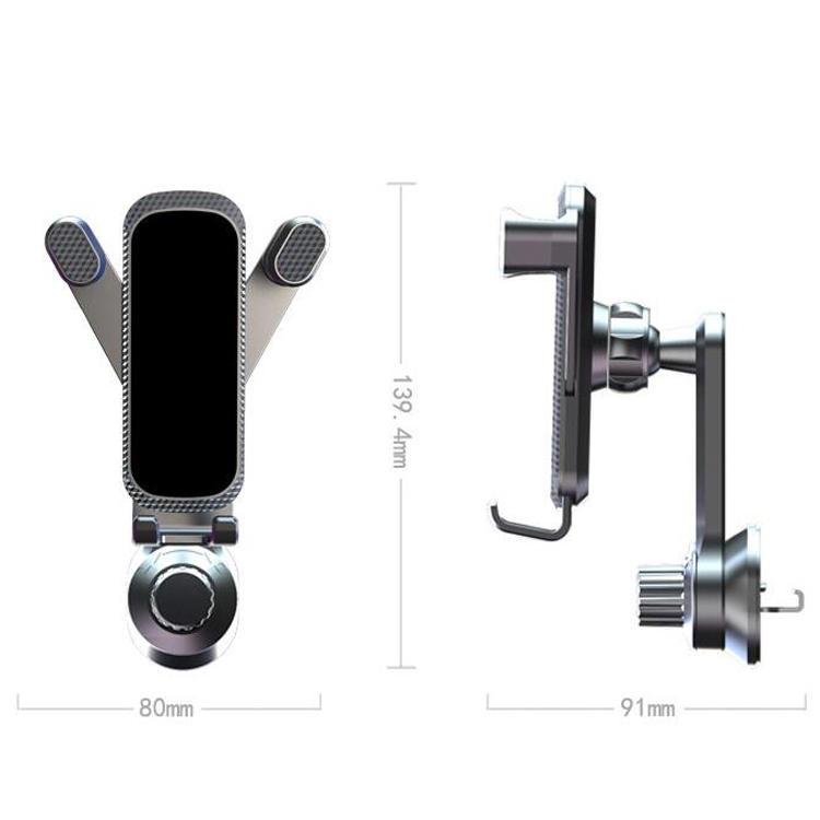 B-003 Car Mobile Phone Bracket Outlet Universal Extended Bracket(Black) B-003 Car Mobile Phone Bracket Outlet Universal Extended Bracket(Black)