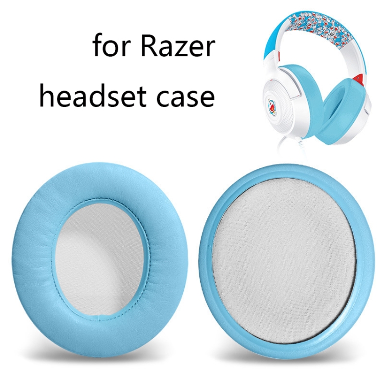 2 PCS Headphone Sponge Case For Razer Standard, Colour: Protein (Black) 2 PCS Headphone Sponge Case For Razer Standard, Colour: Protein (Black)