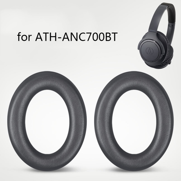 2 PCS Headphone Sponge Case For Audio-Technica ATH-ANC700BT(Gray) 2 PCS Headphone Sponge Case For Audio-Technica ATH-ANC700BT(Gray)