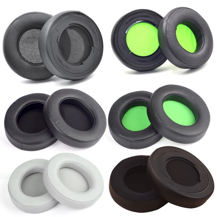 2 PCS Headset Sponge Case For Razer BlackShark V2/V2X/V2SE, Colour: Round(Black Green Net) 2 PCS Headset Sponge Case For Razer BlackShark V2/V2X/V2SE, Colour: Round(Black Green Net)