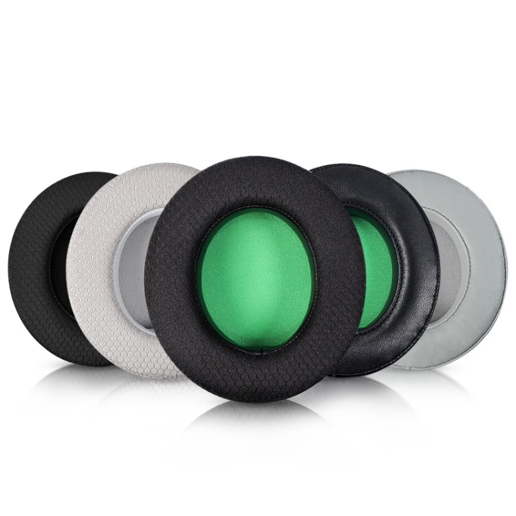 2 PCS Headset Sponge Case For Razer BlackShark V2/V2X/V2SE, Colour: Round(Black Green Net) 2 PCS Headset Sponge Case For Razer BlackShark V2/V2X/V2SE, Colour: Round(Black Green Net)
