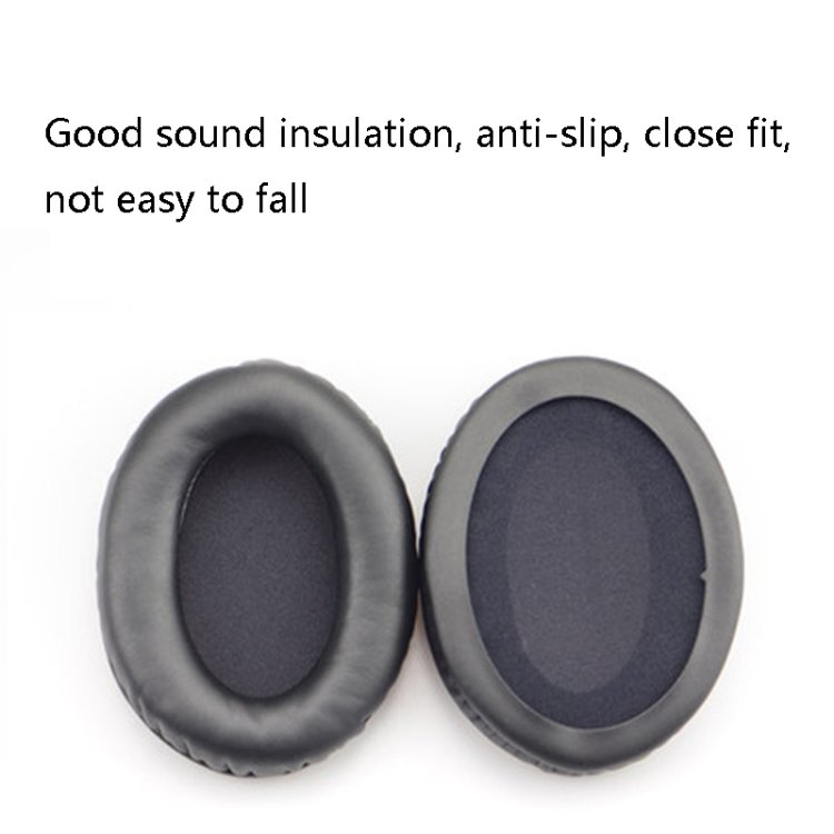 2 PCS Headset Sponge Cover Ear Pad Leather Case For Kingston Cloud Silver II, Colour: White Splicing 2 PCS Headset Sponge Cover Ear Pad Leather Case For Kingston Cloud Silver II, Colour: White Splicing