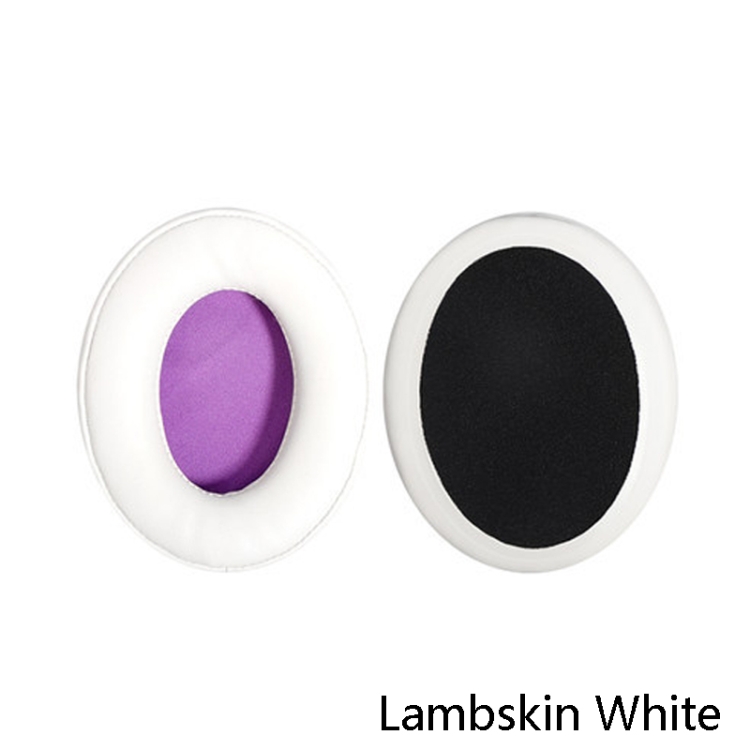 2 PCS Headset Sponge Cover Ear Pad Leather Case For Kingston Cloud Silver II, Colour: Lambskin White 2 PCS Headset Sponge Cover Ear Pad Leather Case For Kingston Cloud Silver II, Colour: Lambskin White