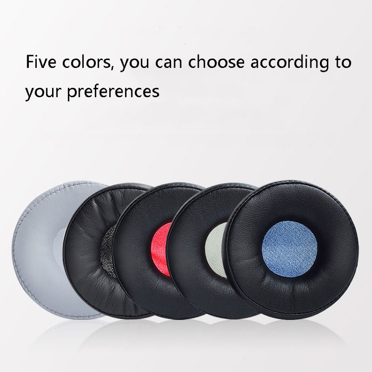 2 PCS Headphone Sponge Cover Headphone Leather Cover For Jabra Revo Wireless, Colour: Black Gray Net 2 PCS Headphone Sponge Cover Headphone Leather Cover For Jabra Revo Wireless, Colour: Black Gray Net