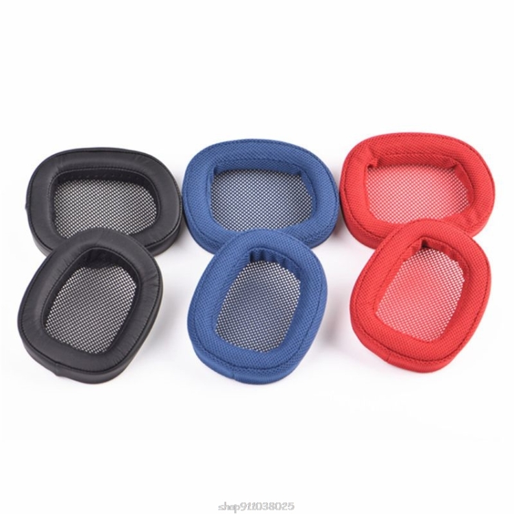 2 PCS Suitable for Logitech G433 G Pro Headphone Cover Sponge Cover Earmuffs(Red Grid) 2 PCS Suitable for Logitech G433 G Pro Headphone Cover Sponge Cover Earmuffs(Red Grid)