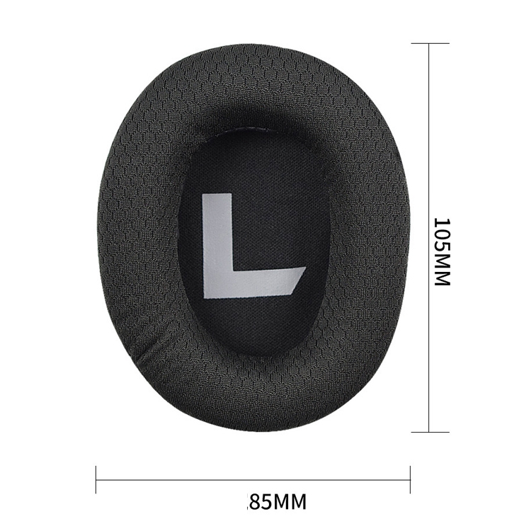 2 PCS Suitable for Somic G936N Commander Headphone Cover Sponge Cover Head-mounted Gaming Earmuffs(Black) 2 PCS Suitable for Somic G936N Commander Headphone Cover Sponge Cover Head-mounted Gaming Earmuffs(Black)