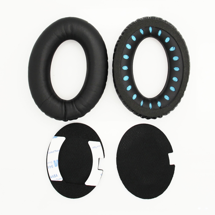 2 PCS Headset Sponge Cover Earmuffs With Cotton Pad For Bose QC2 / QC15 / AE2 2 PCS Headset Sponge Cover Earmuffs With Cotton Pad For Bose QC2 / QC15 / AE2