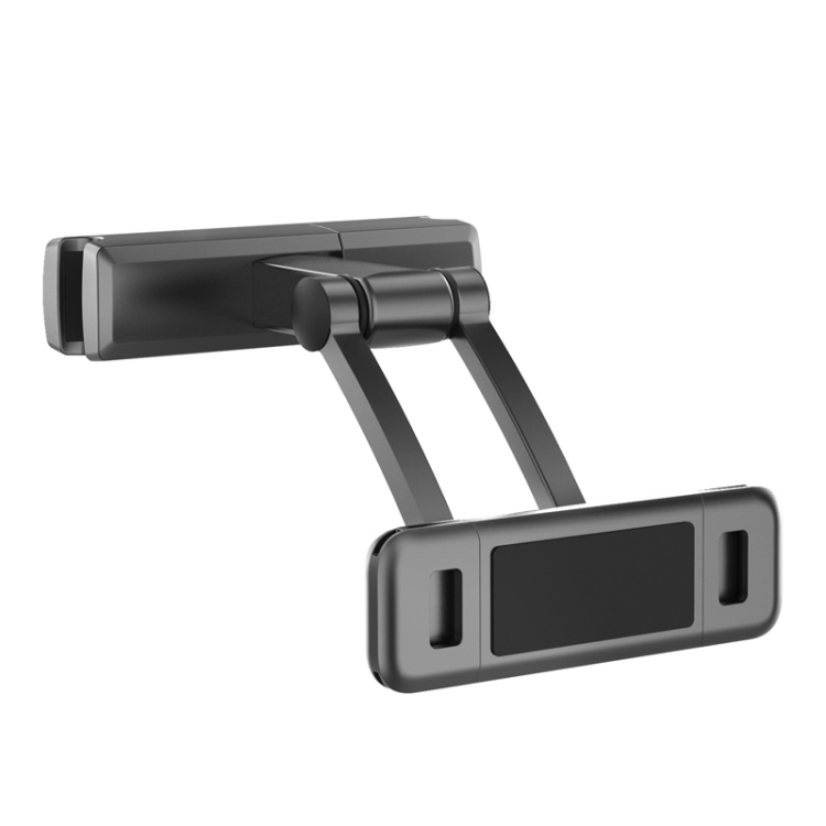 Pb-48 Car Post-Row Back Pillow Mobile Phone Holder Back Seat Flat Telescopic Bracket(Black) Pb-48 Car Post-Row Back Pillow Mobile Phone Holder Back Seat Flat Telescopic Bracket(Black)