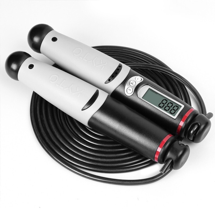 Timing Rope KYTO 2106C Cordless / Corded Dual-Use Calorie Electronic Counting ...