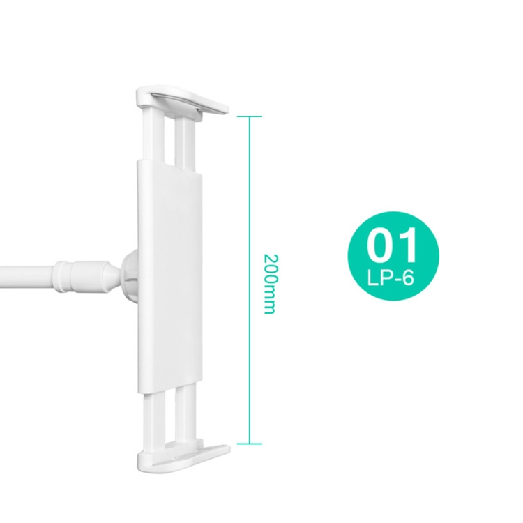 LP-6 Tablet Mobile Phone Lazy Bracket Detachable Bed Bracket, Style: Three-stage (Golden) LP-6 Tablet Mobile Phone Lazy Bracket Detachable Bed Bracket, Style: Three-stage (Golden)