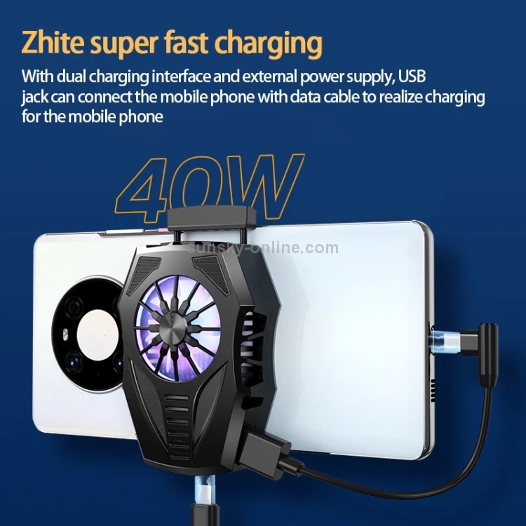 Mobile Phone Radiator Game Chase Drama Cooling Radiator, Style: GT06 ...