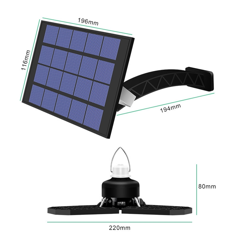 Inducción inteligente 56leds Luz solar interior y exterior Garaje de jardín  Lámpara LED, color claro: luz