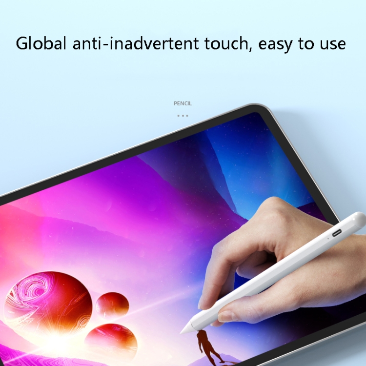 HK-11 Active Capacitive Pen Stylus for iPad 2018 Above, Style: Anti-Mistaken Touch (White) HK-11 Active Capacitive Pen Stylus for iPad 2018 Above, Style: Anti-Mistaken Touch (White)