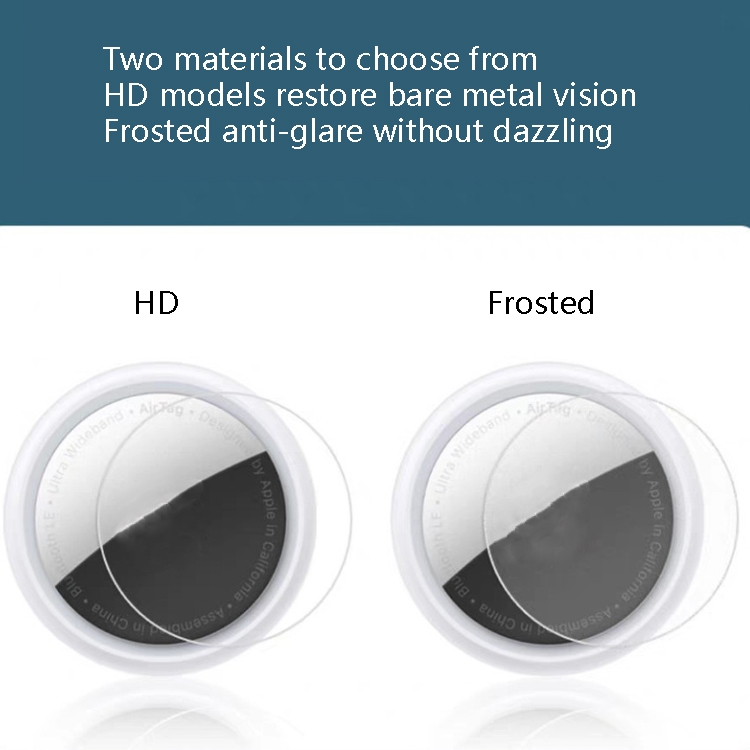 50 Pairs Frosted Front + Back Hydrocoagulant Film Protective Film For AirTag 50 Pairs Frosted Front + Back Hydrocoagulant Film Protective Film For AirTag