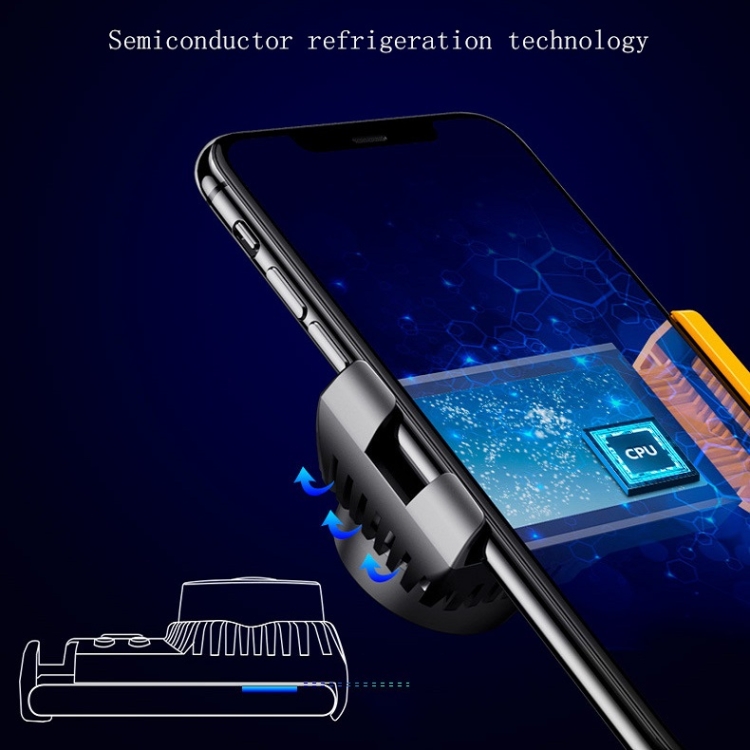 Y2 Semiconductor + Water Cooling Dual Geat Dissipation Phone Radiator with Digital Display Y2 Semiconductor + Water Cooling Dual Geat Dissipation Phone Radiator with Digital Display