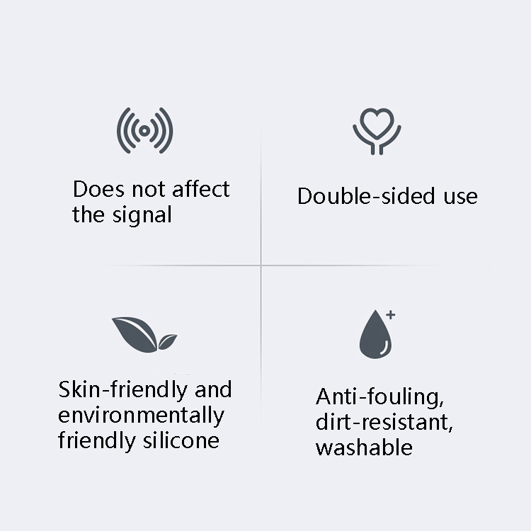 2 PCS Tracking Anti-Lost Device Silicone Protective Cover For AirTag(White) 2 PCS Tracking Anti-Lost Device Silicone Protective Cover For AirTag(White)