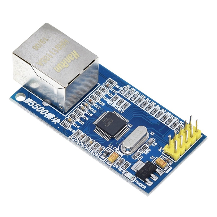 HW-243 W5500 Ethernet Network Module Hardware TCP / IP 51 / STM32 ...