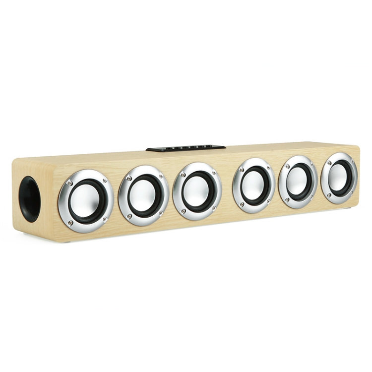 M1 Bluetooth Speaker Alarm Clock Wooden Wireless Desktop Loudspeaker(Yellow) M1 Bluetooth Speaker Alarm Clock Wooden Wireless Desktop Loudspeaker(Yellow)