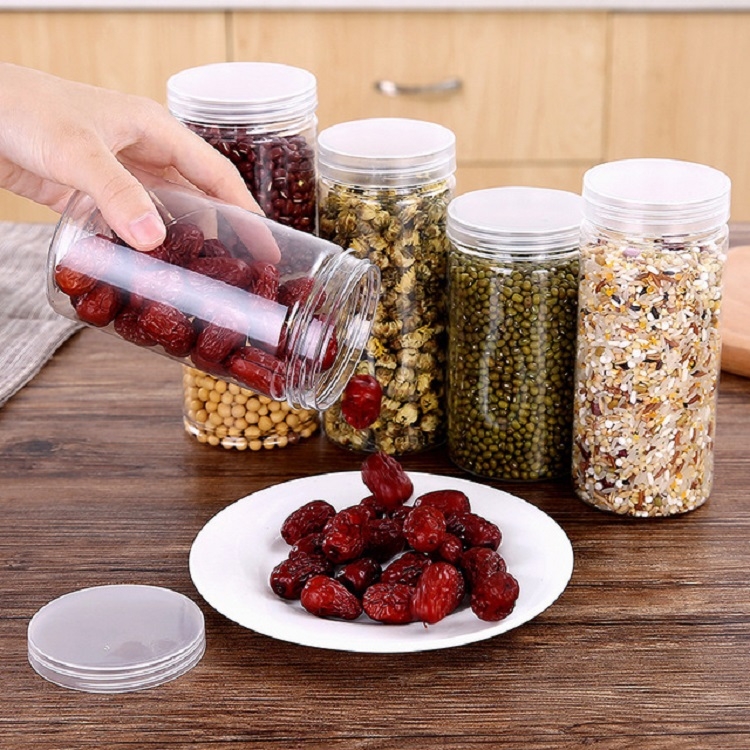 10pcs Grain Moisture-proof Sealed Bag, Transparent Grain Storage