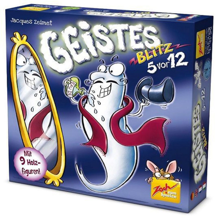 Board Card Games For Geistesblitz 5vor12 with English Instructions Kids Adults 