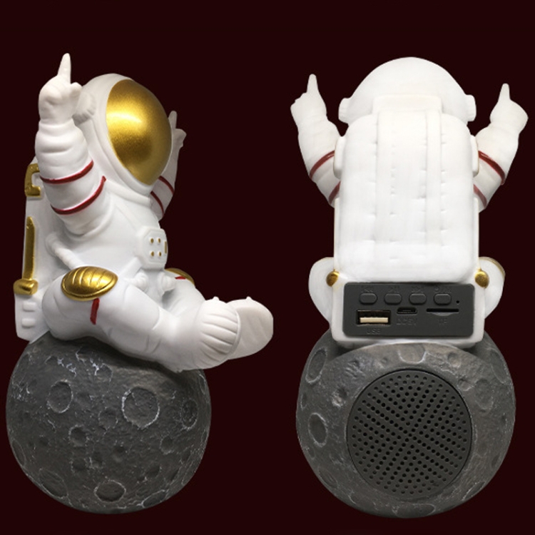 Wireless Bluetooth Small Speaker TWS Mini Portable Astronaut Audio(Gold) Wireless Bluetooth Small Speaker TWS Mini Portable Astronaut Audio(Gold)