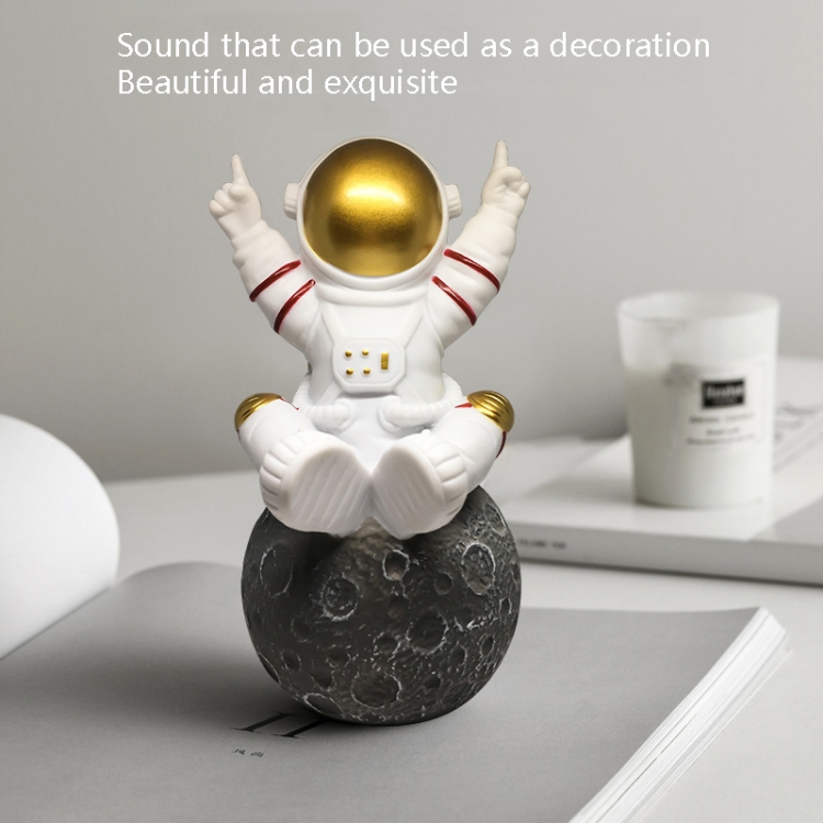 Wireless Bluetooth Small Speaker TWS Mini Portable Astronaut Audio(Gold) Wireless Bluetooth Small Speaker TWS Mini Portable Astronaut Audio(Gold)