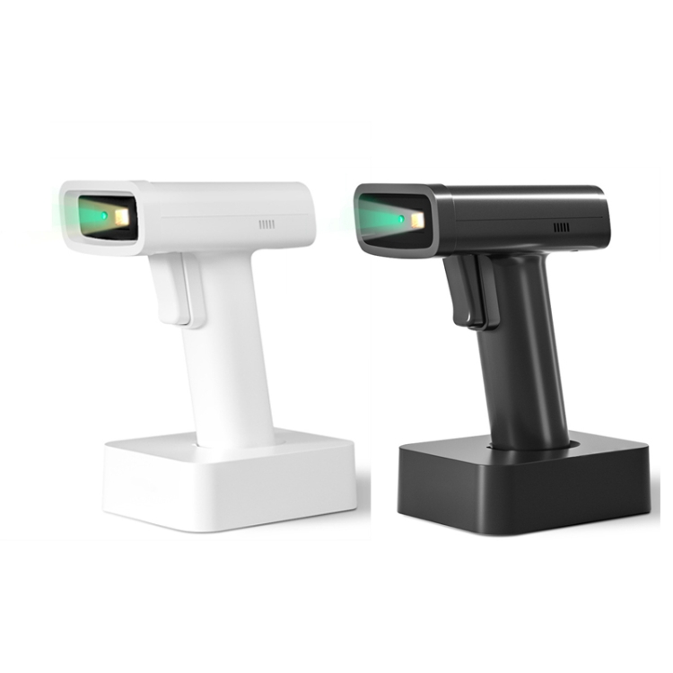 Deli Express Single Scanner Cajero Escáner, Especificación: White Wireless - 1