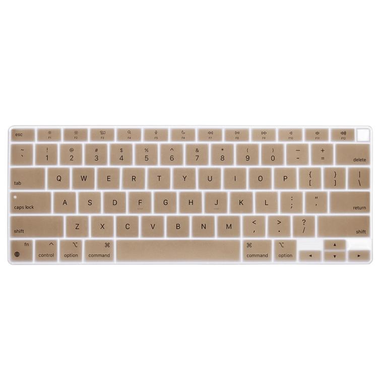 10 PCS Laptop Dust-Proof Waterproof Keyboard Film For MacBook Air 13.3 Inch A2337 2020 US Version (Gold) 10 PCS Laptop Dust-Proof Waterproof Keyboard Film For MacBook Air 13.3 Inch A2337 2020 US Version (Gold)