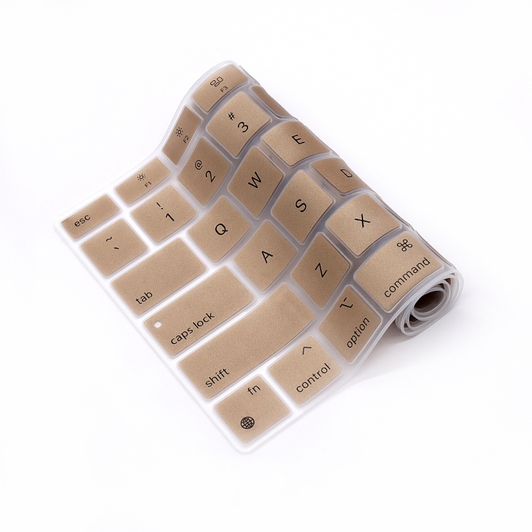 10 PCS Laptop Dust-Proof Waterproof Keyboard Film For MacBook Air 13.3 Inch A2337 2020 US Version (Gold) 10 PCS Laptop Dust-Proof Waterproof Keyboard Film For MacBook Air 13.3 Inch A2337 2020 US Version (Gold)
