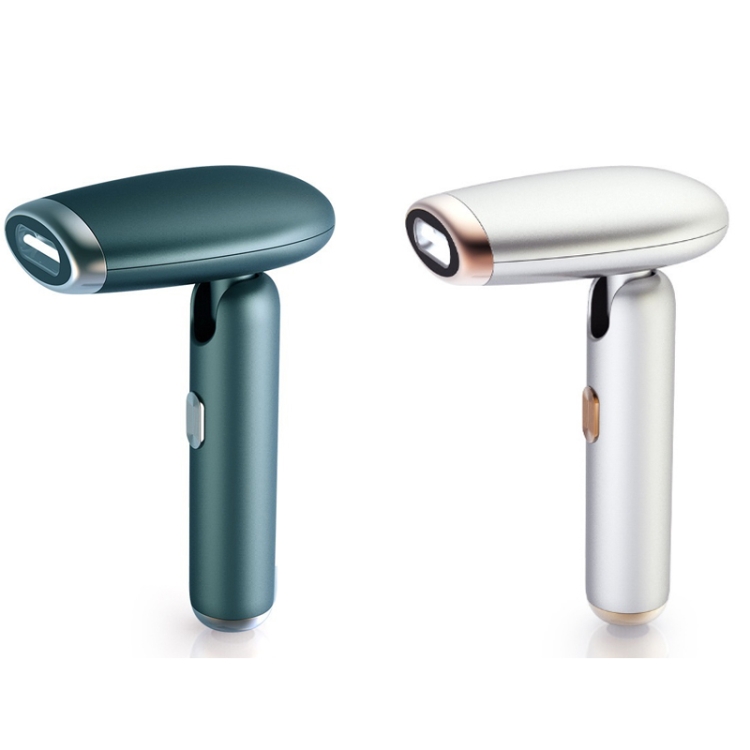 Home Portable Foldable Hair Removal Device IPL Photon Skin Rejuvenation Shaver, Colour: Retro Green Quartz(US Plug) - B1