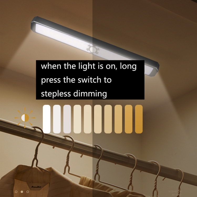 LED Intelligent Human Body Sensor Light USB Free Wiring Long