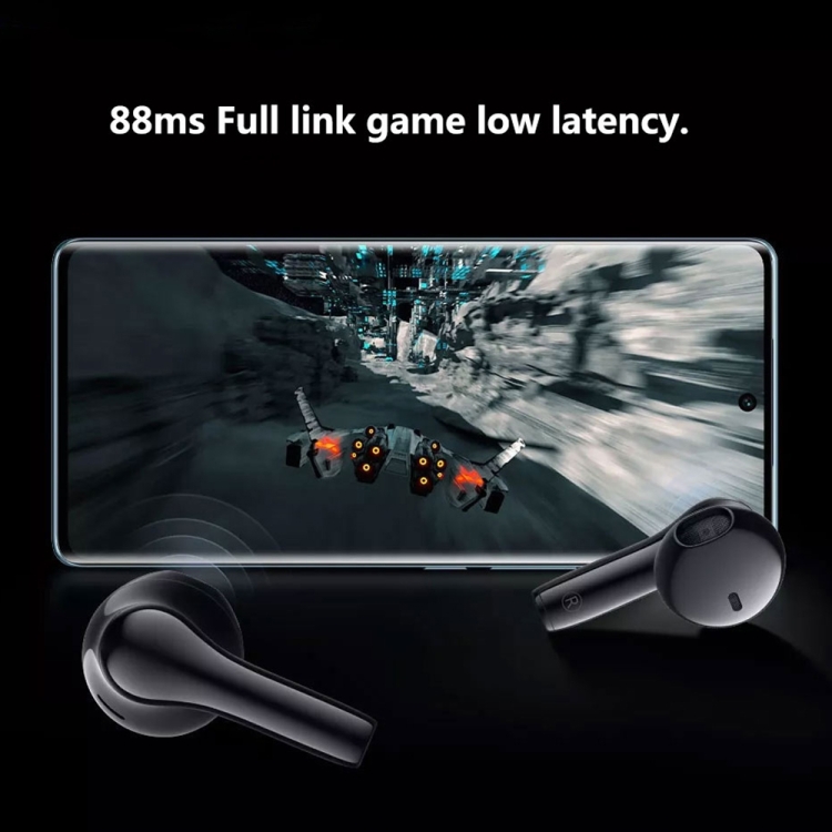 vivo TWS Air Pro Semi-In-Ear Active Noise Reduction Waterproof Wireless Bluetooth Earphones(Blue)