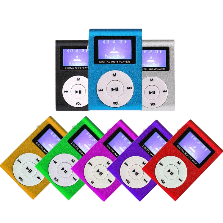 Lettore MP3 da 8 GB, Lettore Musicale Digitale Portatile con Auricolare e  Cavo USB, Lettore Multimediale di Musica Mini Schermo LCD con Clip  Posteriore per lo Sport Mini MP3(Argento) : : Elettronica