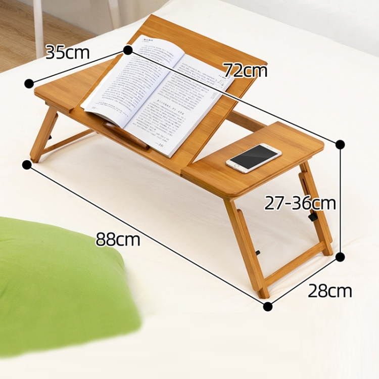 Study Desk Specification 741ZDDNZ Bed Use Folding Height Adjustable Laptop Desk Dormitory Study ...