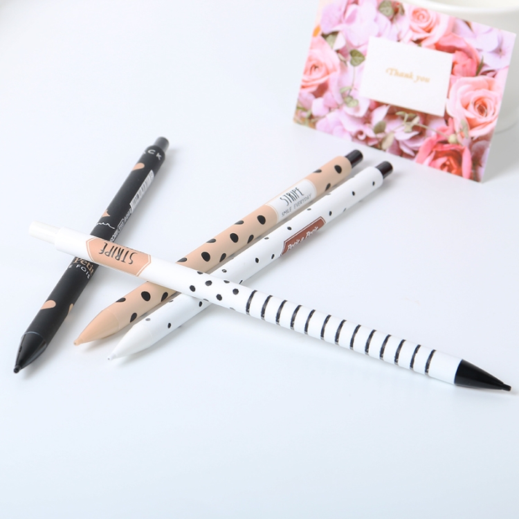0.5mm Cute Plastic Mechanical Pencil Lovely Dots Tower Automatic Pen Stationery